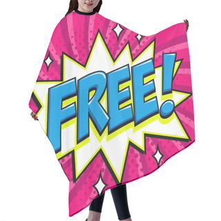 Personality  Free - Comic Book Style Word On A Purple Background. Free Banner In Pop Art Comic Style. Color Summer Banner In Pop Art Style Ideal For Web. Decorative Background With Bomb Explosive. Hair Cutting Cape