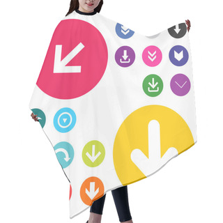 Personality  Arrows Icon Set Hair Cutting Cape