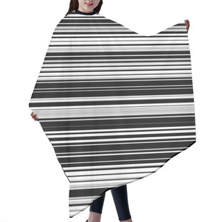 Personality  Comic Book Speed Vertical Lines Background Set Hair Cutting Cape