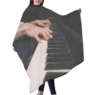 Personality  Piano Hair Cutting Cape