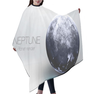 Personality  Neptune - High Resolution 3D Images Presents Planets Of The Solar System. This Image Elements Furnished By NASA. Hair Cutting Cape