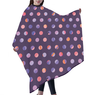Personality  Concept Modern Polka Dot Seamless Pattern, Surface Design For Ba Hair Cutting Cape