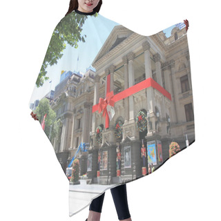 Personality  Melbourne City Hall Hair Cutting Cape
