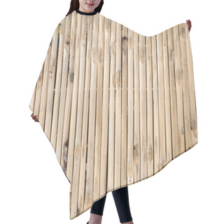 Personality  Dry Bamboo Fence Background Hair Cutting Cape