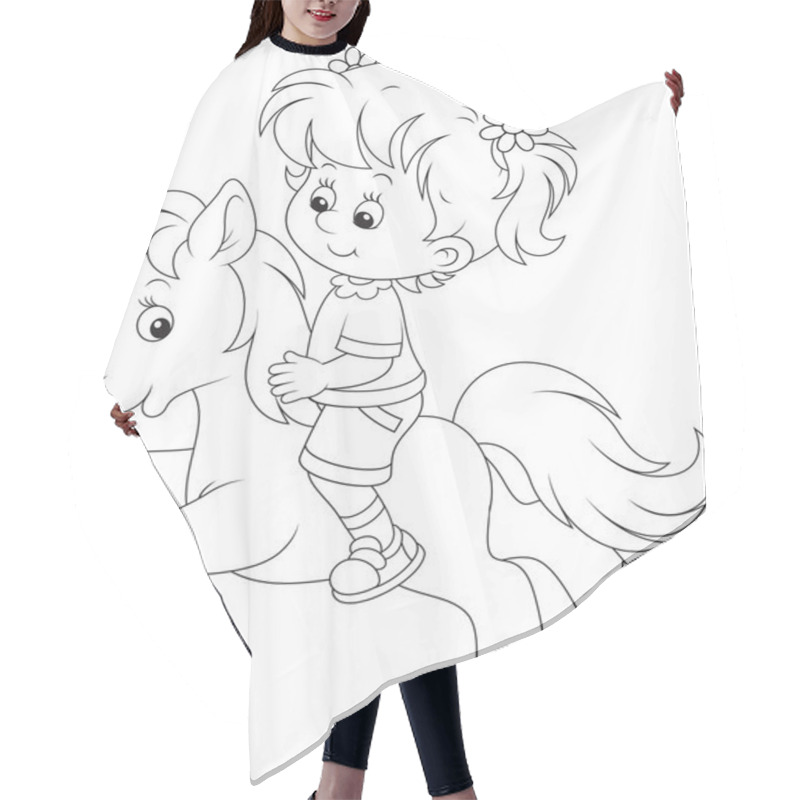 Personality  Little Rider Hair Cutting Cape