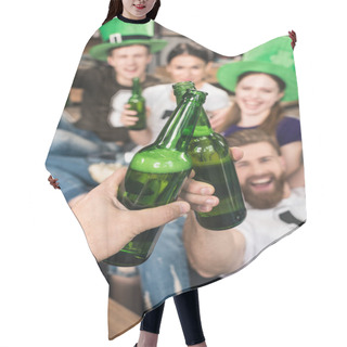 Personality  Friends Celebrating St Patricks Day Hair Cutting Cape