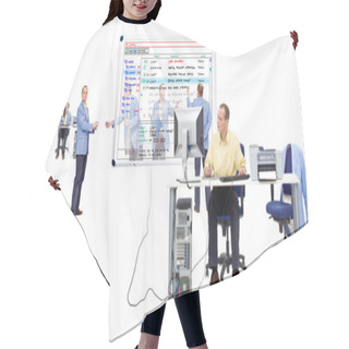 Personality  Sending And Receiving Email Hair Cutting Cape
