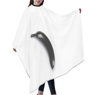 Personality  Black Colored Banana Hair Cutting Cape