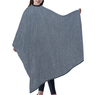 Personality  Detailed Blue Textile Surface Background Hair Cutting Cape