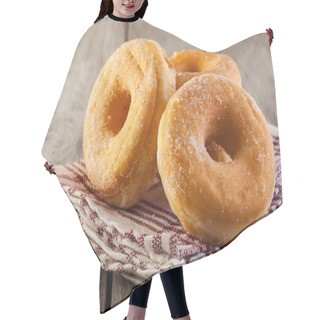 Personality  Breakfast With Donuts And Honey Hair Cutting Cape