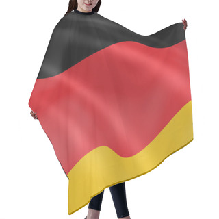 Personality  Germany Flag In The Wind Hair Cutting Cape