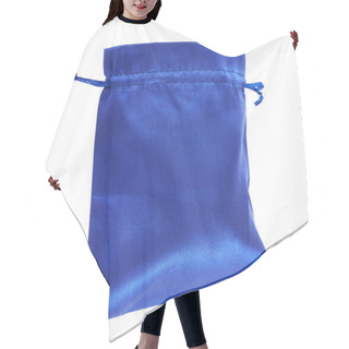 Personality  Blue Drawstring Bag Packaging Isolated Hair Cutting Cape