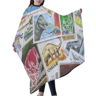 Personality  World Stamps: Dinosaurs Hair Cutting Cape