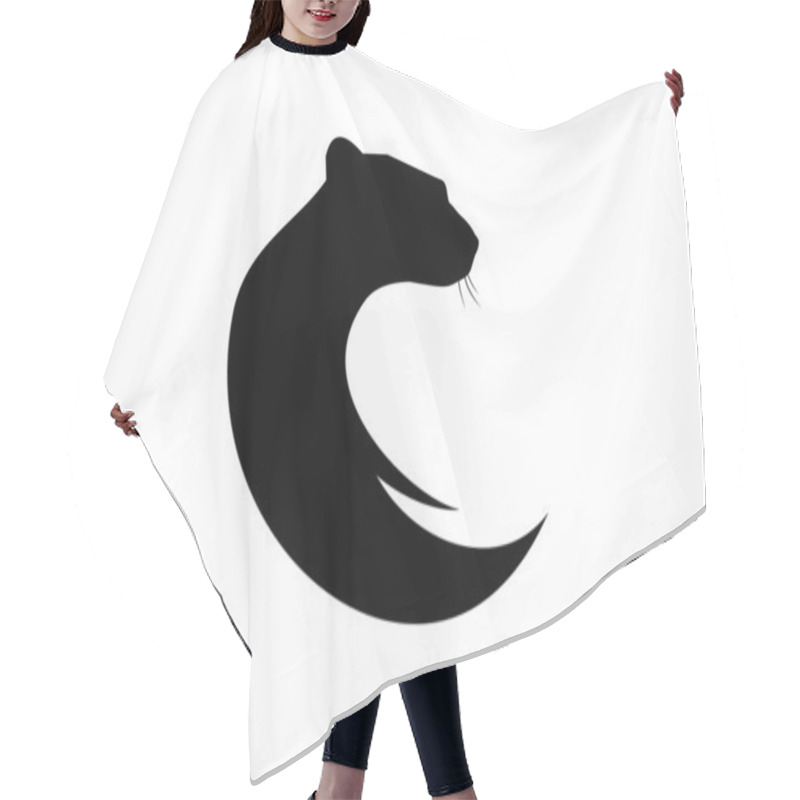 Personality  Head Panther Hair Cutting Cape