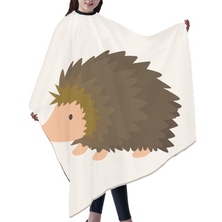 Personality  Animal Hedgehog Cartoon Theme Elements Hair Cutting Cape