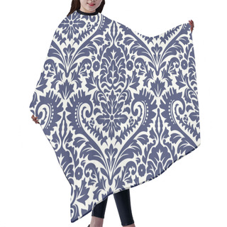 Personality  Vector Seamless Damask Pattern Hair Cutting Cape