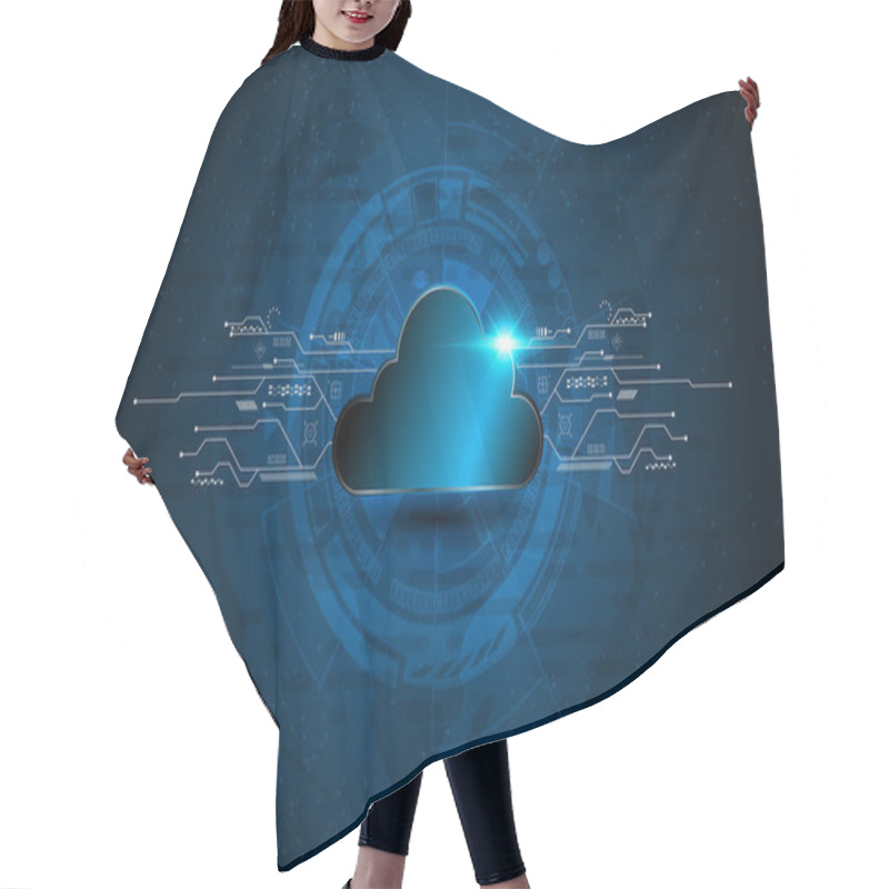 Personality  Cloud Technology Services Hair Cutting Cape