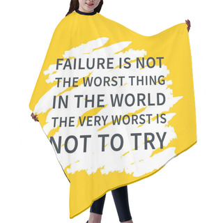 Personality  Inspirational Saying, Motivational Words  Hair Cutting Cape