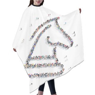 Personality  People Shape  Chess Figure Sport Hair Cutting Cape