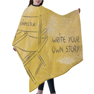 Personality  Director's Chair - Write Your Own Story Hair Cutting Cape