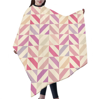 Personality  Abstract Retro Seamless Pattern. Vector Illustration Hair Cutting Cape