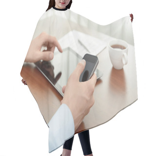 Personality  Modern Business Hair Cutting Cape