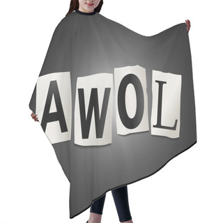 Personality  AWOL Concept. Hair Cutting Cape