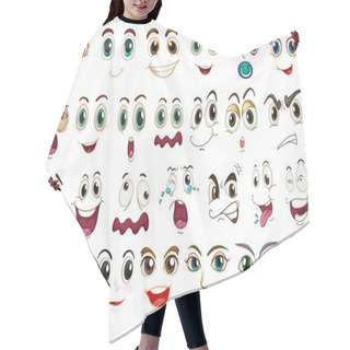 Personality  Facial Expressions Hair Cutting Cape
