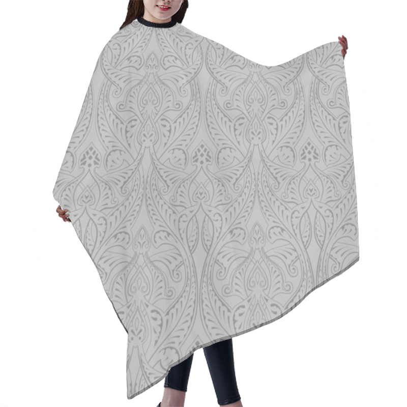 Personality  Vintage Middle Eastern Arabic Pattern hair cutting cape