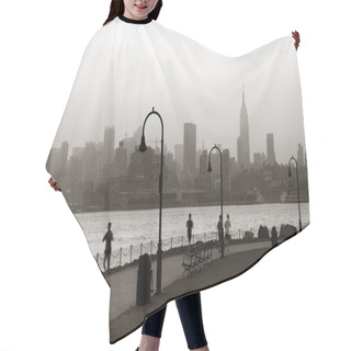 Personality  New York City Silhouette Hair Cutting Cape