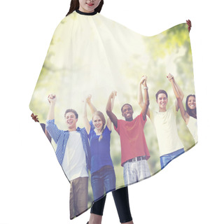 Personality  Students Team Holiday Concept Hair Cutting Cape