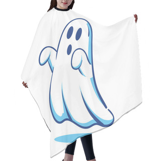 Personality  Spooky Ghost Hair Cutting Cape