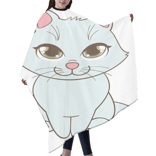 Personality  Cute Funny Cat Hair Cutting Cape