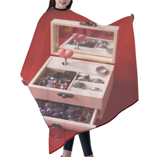 Personality  Jewelry Box Hair Cutting Cape