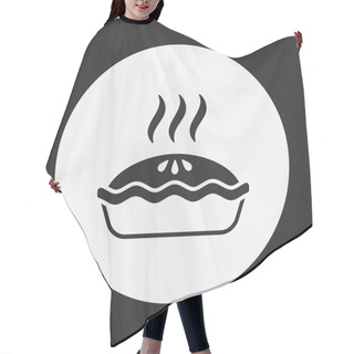 Personality  Pie Icon Hair Cutting Cape