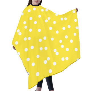 Personality  Ditsy Vector Polka Dot Pattern Hair Cutting Cape