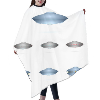 Personality  Space Collection, Flying Saucers Hair Cutting Cape