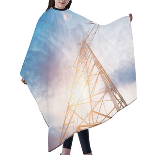 Personality  Power Tower Hair Cutting Cape