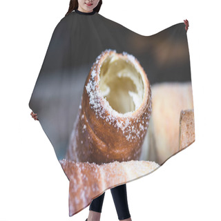 Personality  Traditional Czech Sweet Delights With Cinnamon, Sugar & Walnuts  Hair Cutting Cape