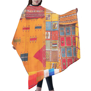 Personality  Old Traditional Moroccan Carpet Hair Cutting Cape