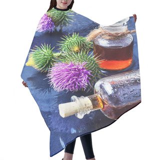 Personality  Flower And Burdock Extract Hair Cutting Cape