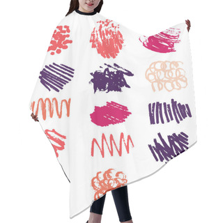 Personality  Bright Scribble Collection Hair Cutting Cape