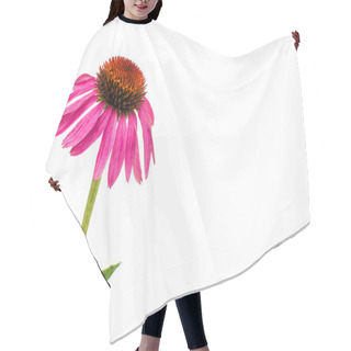 Personality  Echinacea Flower Hair Cutting Cape