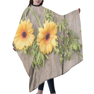 Personality  Beautiful Blossom Flowers  Hair Cutting Cape