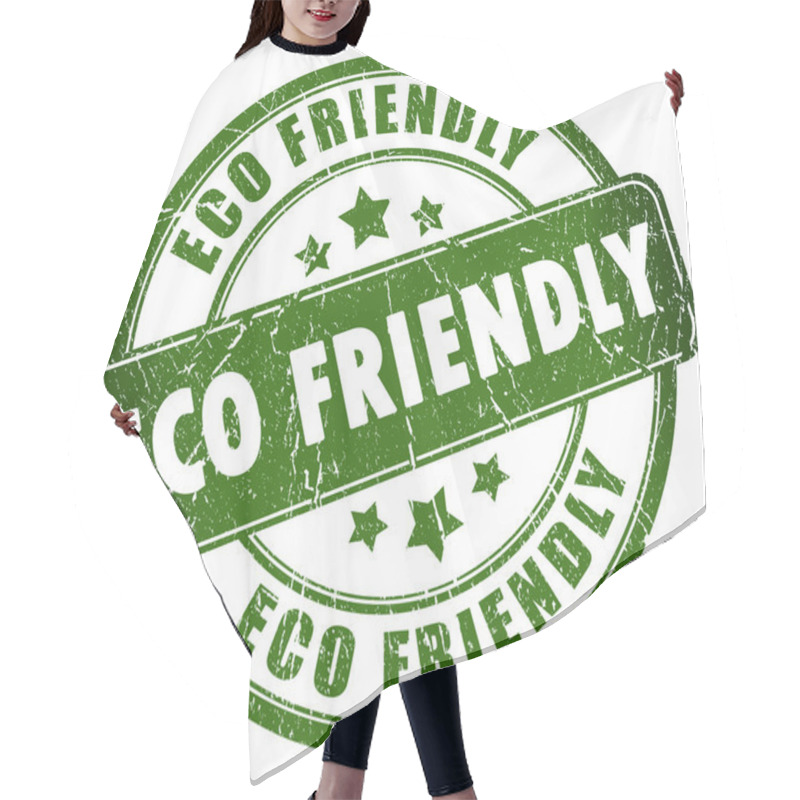 Personality  Eco Friendly Stamp Hair Cutting Cape