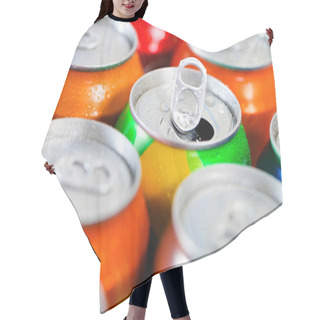 Personality  Cans Of Sweet Drinks (or Beer) Hair Cutting Cape