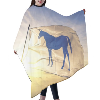 Personality  Lexington Of Kentucky Of United States Flag Waving Hair Cutting Cape
