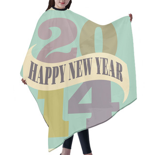 Personality  Happy New 2014 Hair Cutting Cape