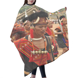 Personality  Dancing Boy In Nagaland India Hair Cutting Cape