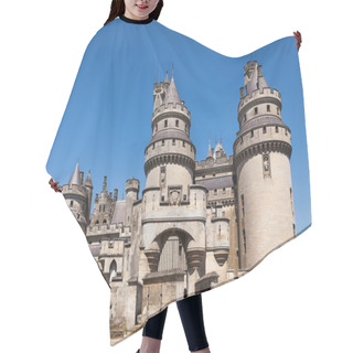 Personality  Castle Of Pierrefonds In Oise, France Hair Cutting Cape